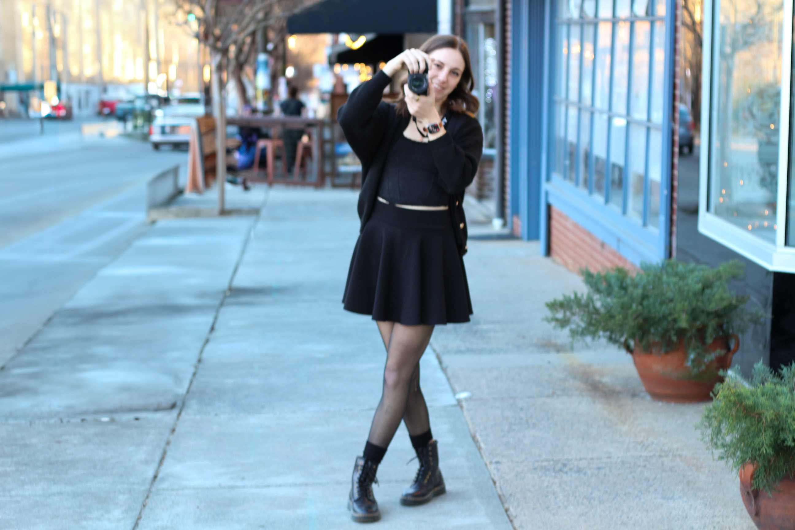 Jennifer with camera